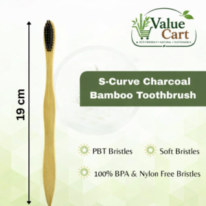 ​Eco-Friendly  Bamboo Toothbrush (Pack of 4)