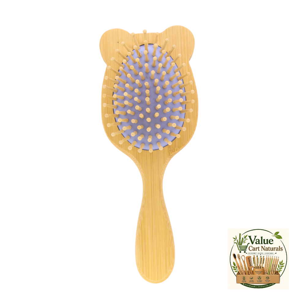 bamboo hair brush for kids
