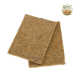 Natural Coconut Coir Scrubber Pack of 2